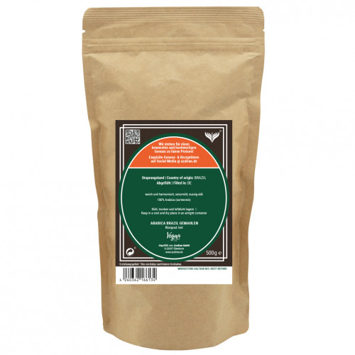 Arabica Brazil gemahlen (500g)