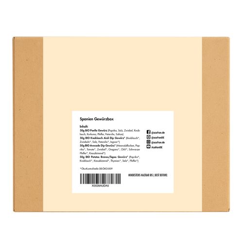BIO Spanien - Gewürze (Geschenkbox)