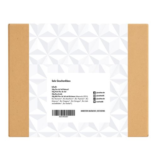 Salz Geschenkbox