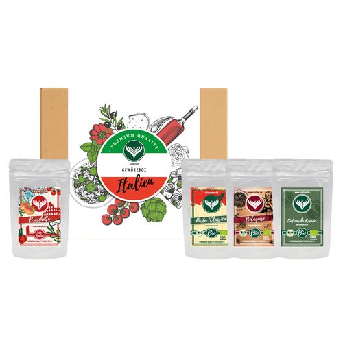 Italienische Gewürze (Geschenkbox)