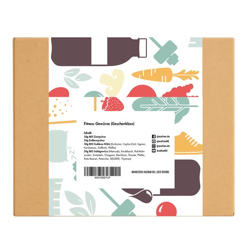 Fitness Gewürze (Geschenkbox)