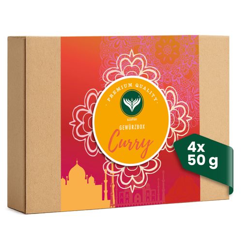 BIO Curry - Gewürze (Geschenkbox)