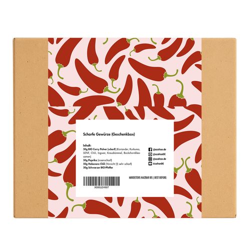Scharfe Gewürze (Geschenkbox)