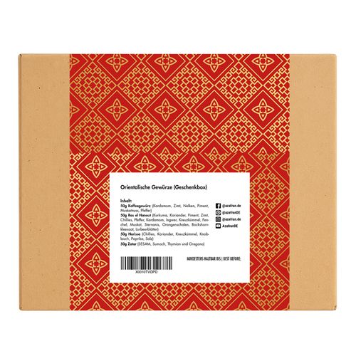 Orientalische Gewürze (Geschenkbox)