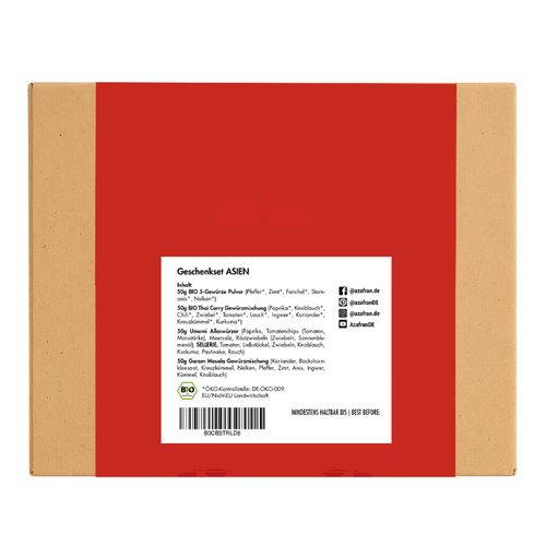 Asien - Gewürze (Geschenkbox)