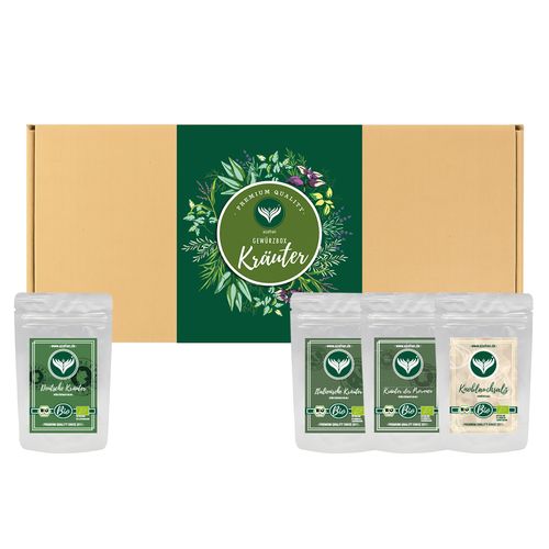 BIO Kräuter - Gewürze (Geschenkbox)