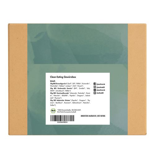 BIO Clean Eating - Gewürze (Geschenkbox)