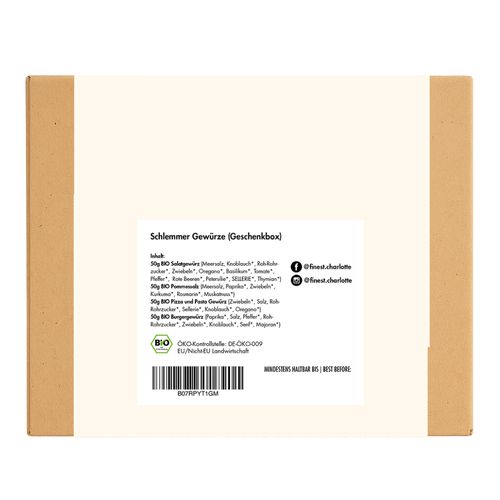 BIO Schlemmer Gewürze (Geschenkbox)
