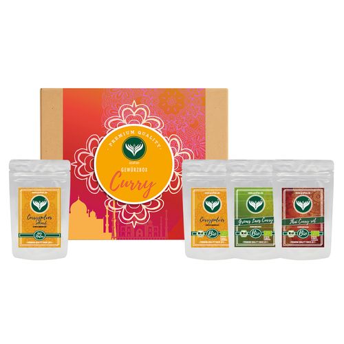 BIO Curry - Gewürze (Geschenkbox)