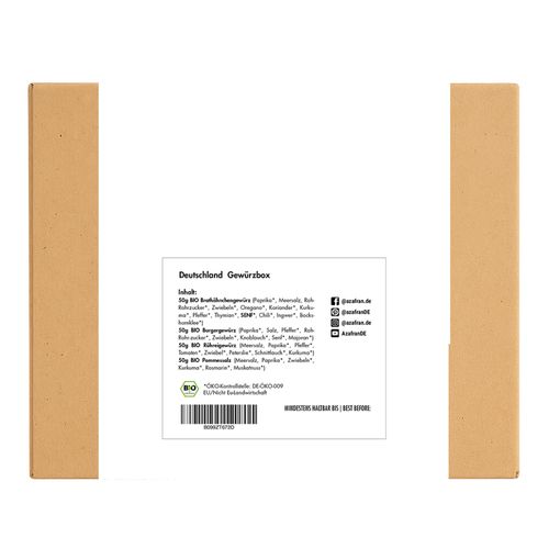 BIO Deutsche Gewürze (Geschenkbox)