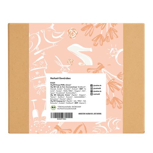 BIO Hochzeit (Geschenkbox)