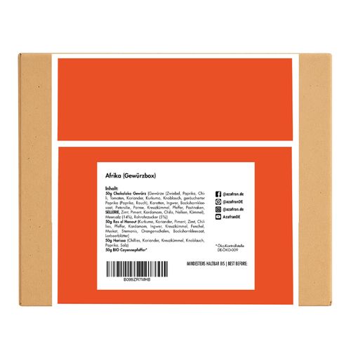 Afrikanische Gewürze (Geschenkbox)