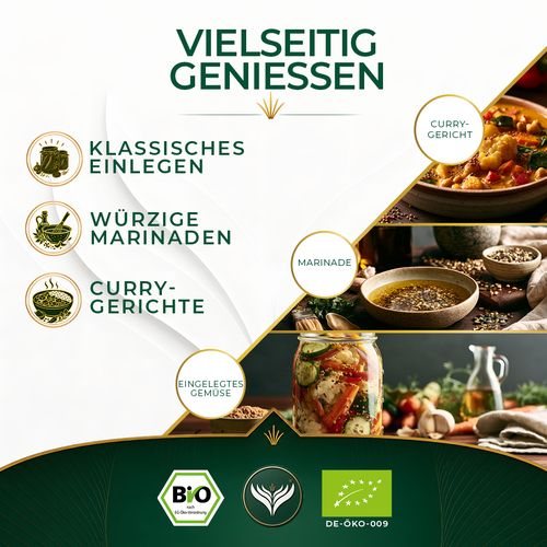 BIO-Senfsaat braun (1000 Gramm)