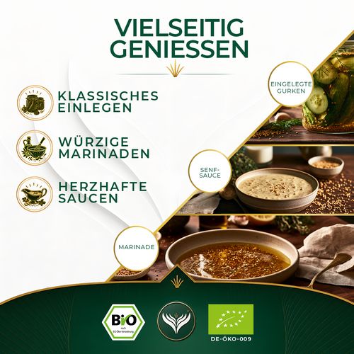 BIO-Senfsaat gelb (1000 Gramm)