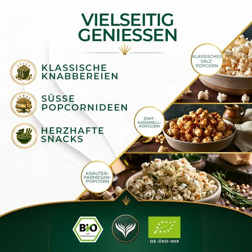 BIO Popcornmais 1kg