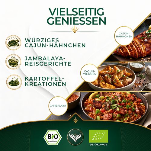 BIO Cajun Gewürz (250g)