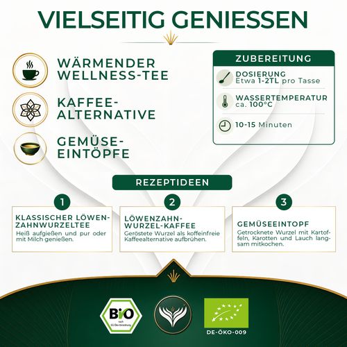 BIO Löwenzahnwurzel (500g)