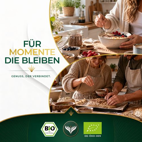 BIO Leinsamen ganz (1kg)