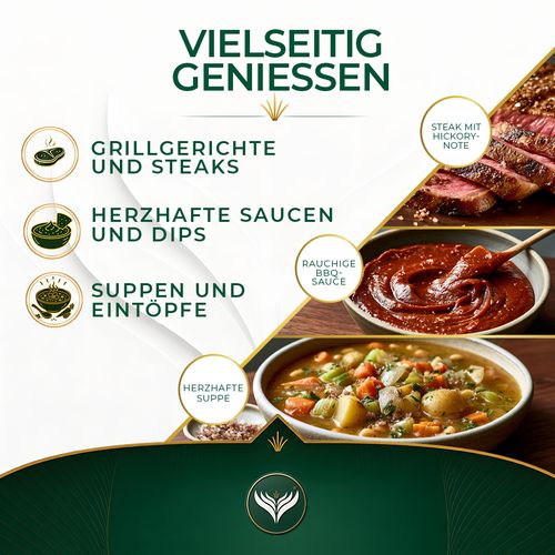Hickory Rauchsalz (500g)