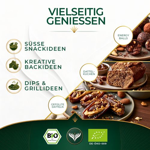 BIO Datteln Medjool mit Stein 1kg