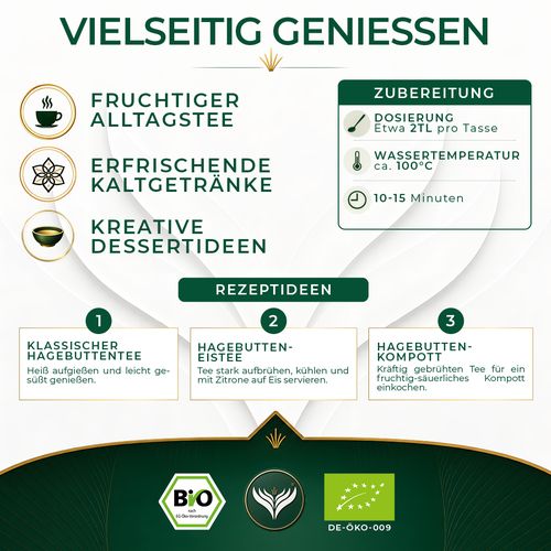 BIO Hagebuttenschalen (1kg)