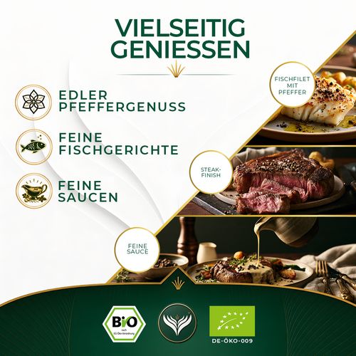 Schwarzer BIO-Pfeffer (250 Gramm)