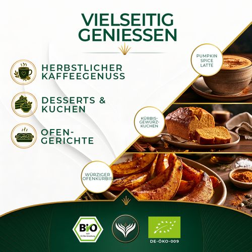 BIO Kürbis und Shakegewürz (500g)