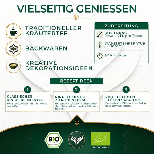 Ringelblumenblütenblätter (250 Gramm)