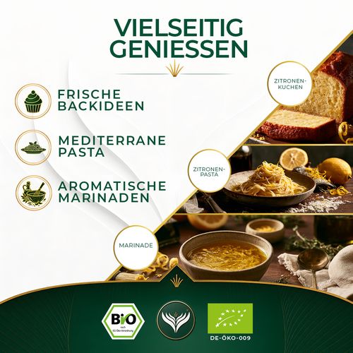 BIO Zitronenschale 50g