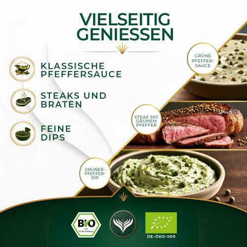 Grüner BIO-Pfeffer (1kg)