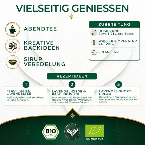 BIO Lavendelblüten (1kg)