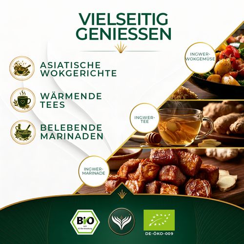 BIO-Ingwerpulver (250 Gramm)