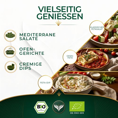BIO Feta mediterran 500 Gramm