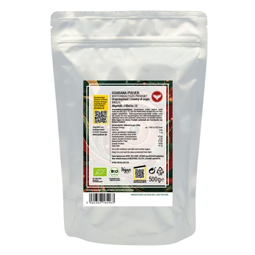 BIO Guaranapulver (500g)