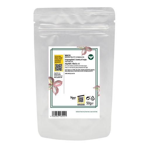 Macis gemahlen 50g