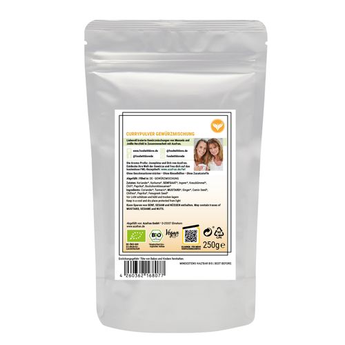 FWL BIO Currypulver (mild) 250 Gramm