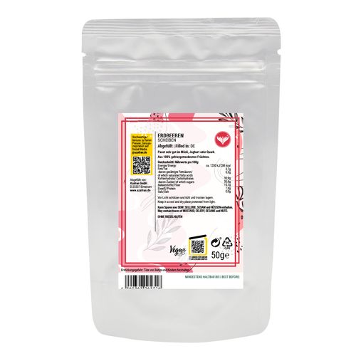 Erdbeerscheiben (50 Gramm)