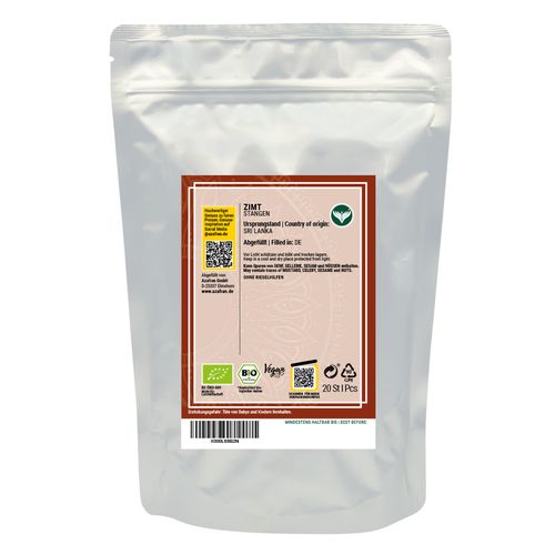 BIO-Ceylon Zimtstangen (20 Stk)
