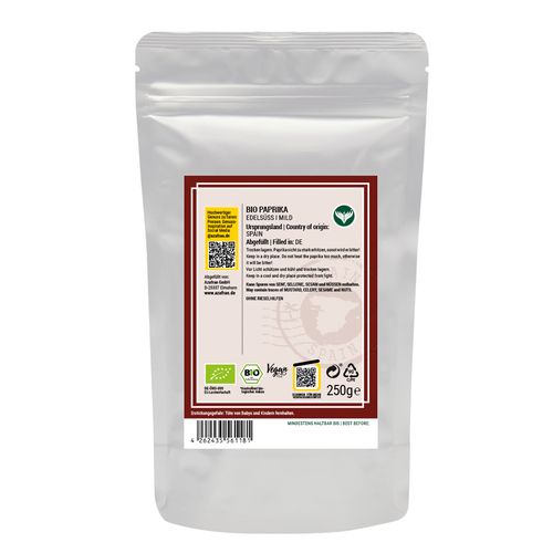 BIO Paprika mild (spanisch) 250 Gramm