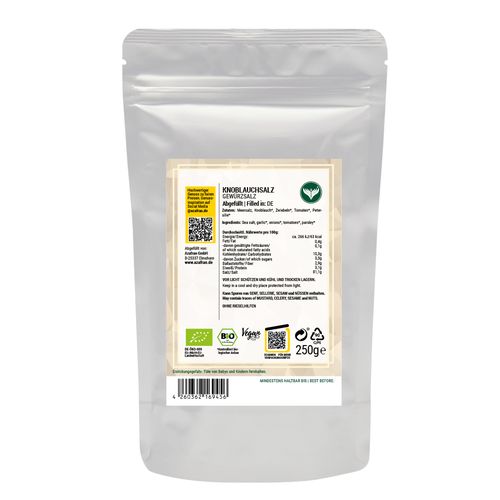 BIO Knoblauchsalz (250 Gramm)