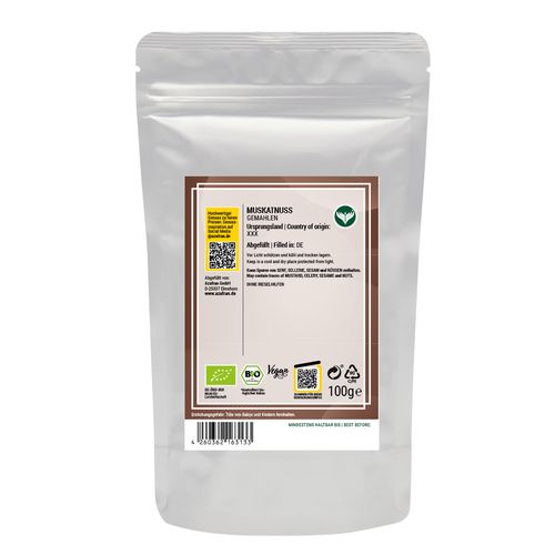 BIO-Muskatnusspulver 100g