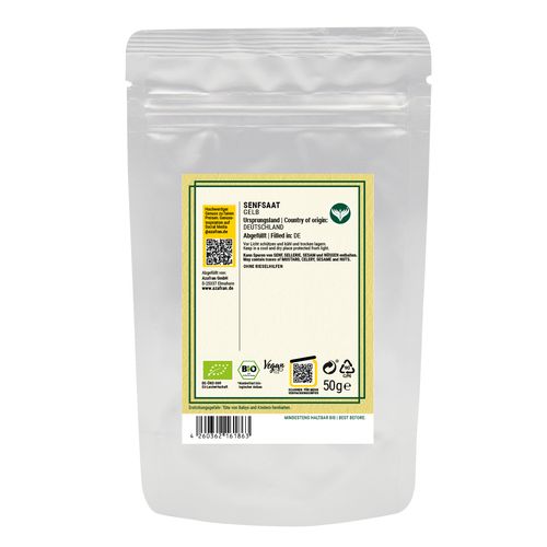BIO-Senfsaat gelb (50 Gramm)