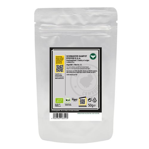 BIO Schwarzer Kampot (50g)