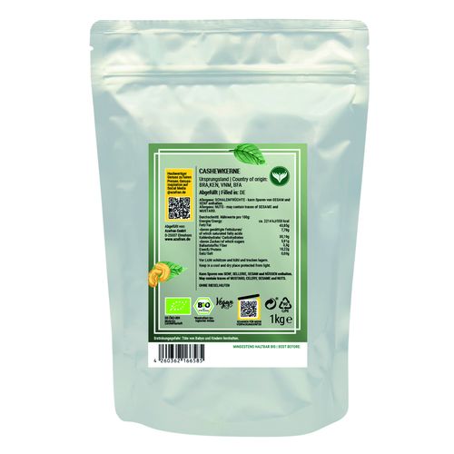 BIO Cashewkerne 1kg