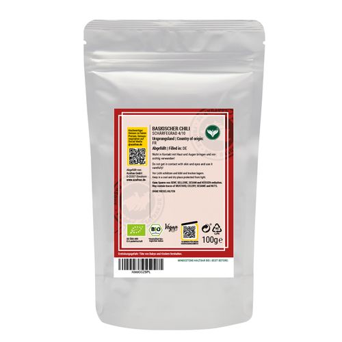 BIO-Baskischer Chili (100 Gramm)
