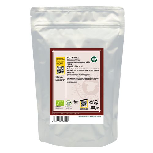 BIO Paprika mild (spanisch) 500 Gramm