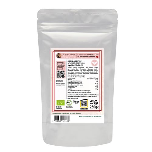 BIO Oat / Porridge Gewürz (250g)