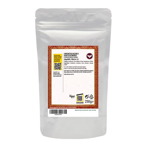 Hala Kaffeegewürz 250 Gramm