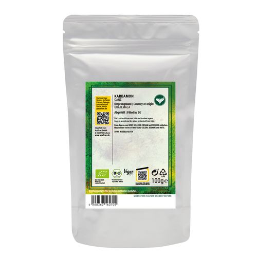 BIO Kardamom ganz (100 Gramm)