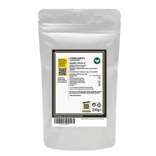 Lakritzpulver - 200 Gramm